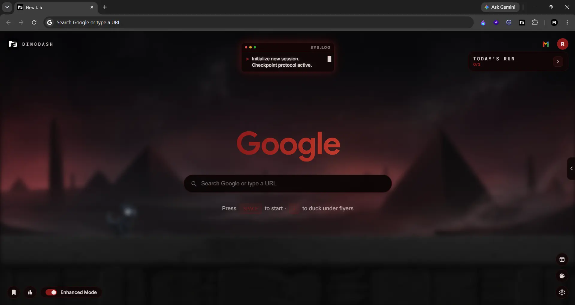 DinoDash screenshot 2