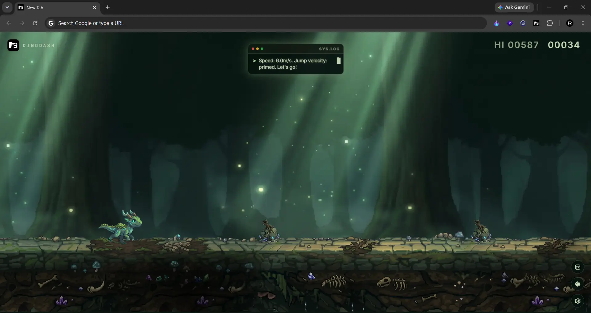 DinoDash screenshot 3