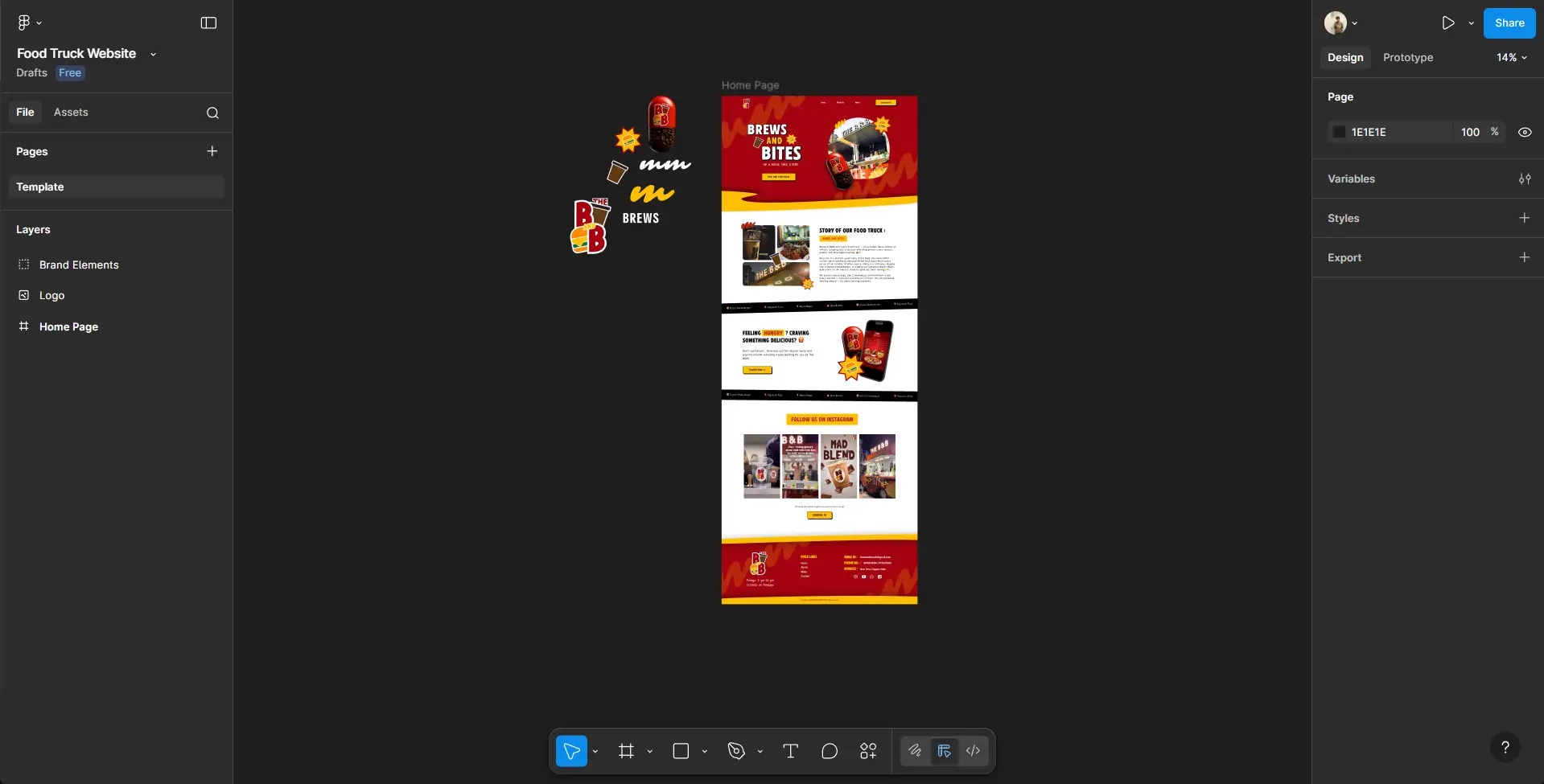 Food Truck Website screenshot 3